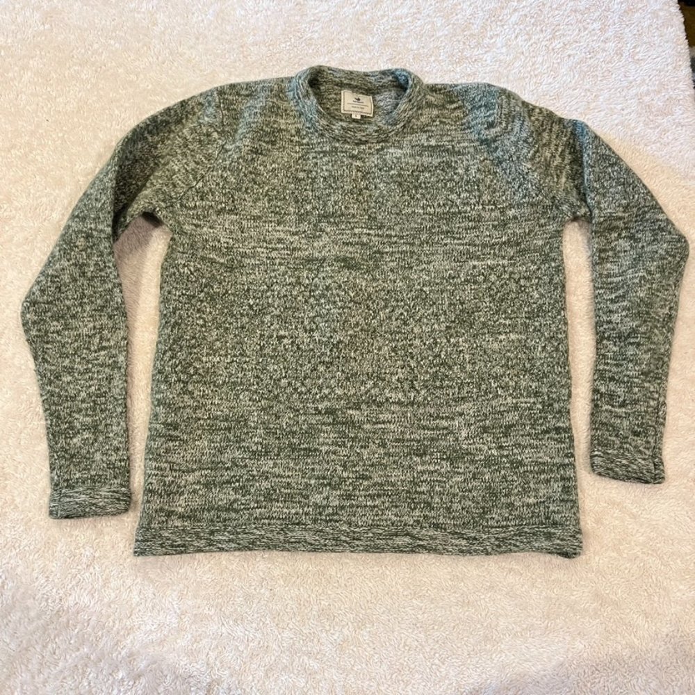 TwoThirds 100% Lambswool Knit Sweater Size L